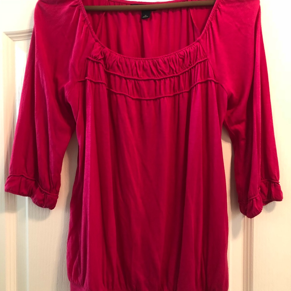 Pink blouse